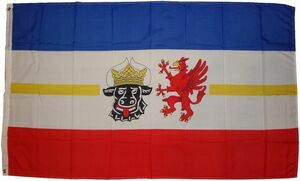 Flagge Mecklenburg-Vorpommern 250x150 cm