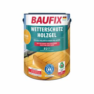 BAUFIX Wetterschutz-Holzgel kiefer, 5 Liter