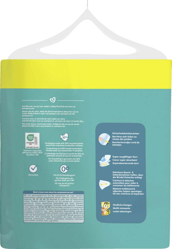 Bild 2 von Pampers baby-dry Windeln Gr. 3 (6-10kg) Big Pack