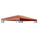 Bild 1 von Grasekamp Ersatzdach Für Pavillon Aluoptik Terracotta Polyester-mischgewebe B/l: Ca. 300x400 Cm