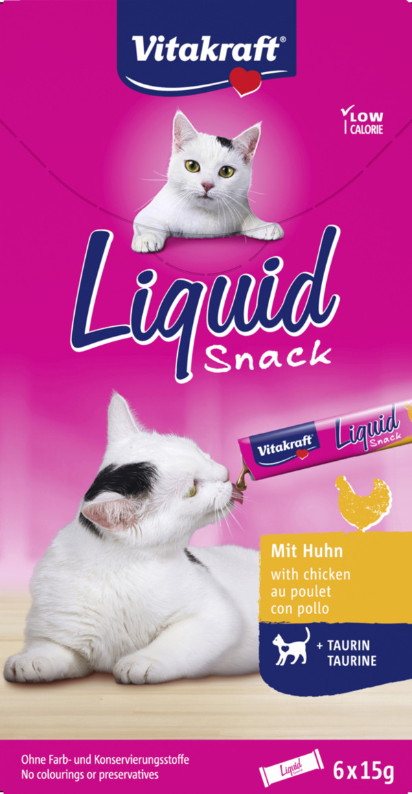 Bild 1 von Vitakraft LiquidSnack Huhn + Taurin, 90 g