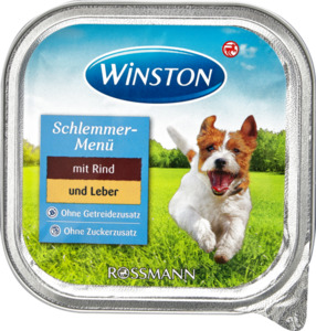 Winston 
            Schlemmer-Menü mit Rind & Leber