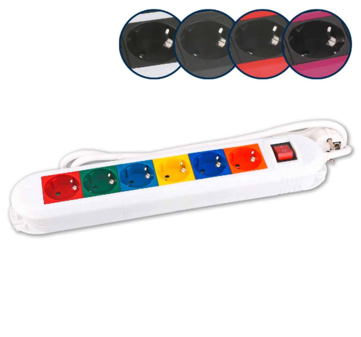 Bild 1 von 6-fach-Tischsteckdose*