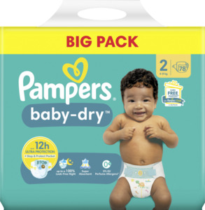 Pampers baby-dry Windeln Gr. 2 (4-8kg) Big Pack