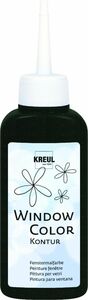 Kreul Window Color Konturenfarbe
, 
schwarz, 80 ml