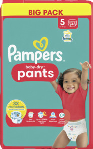 Pampers baby-dry pants Gr.5 (12-17kg) Big Pack