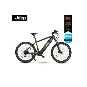Jeep Mountain E-Bike MHM 7000, 27,5", microSHIFT 9-Gang Kettenschaltung, black