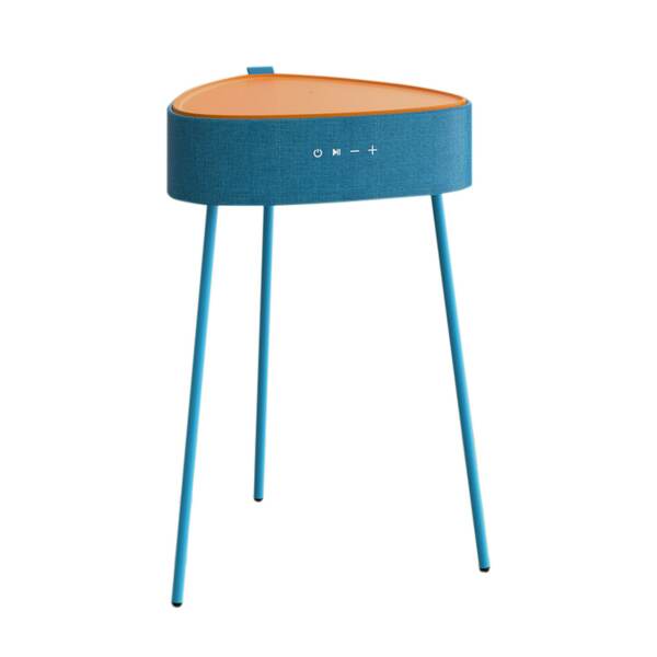 Bild 1 von Fontastic Drahtloser Lautsprecher Mesu im Tisch Design blau