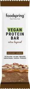 foodspring Vegan Protein Bar Extra Layered Hazelnut Crunch
