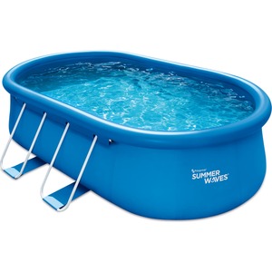 Summer Waves Quick Set Pool 457x305x107 cm blau