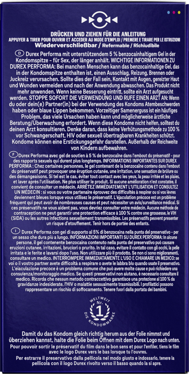 Bild 3 von Durex Performa Kondome