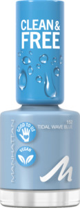 Manhattan Clean & Free Nail Polish 152 Tidal Wave Blue