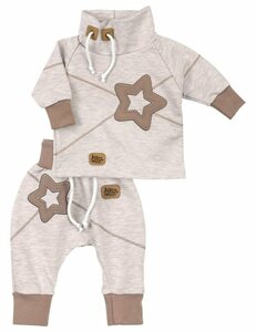 Baby Sweets Shirt & Hose »2tlg Set Shirt + Hose Patchwork Sterne« (2-tlg)