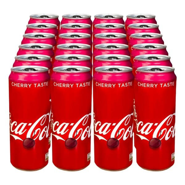 Bild 1 von Coca Cola Cherry 0,33 Liter, 24er Pack