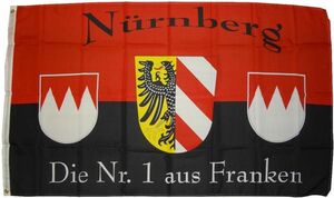 Flagge Nürnberg Nr.1 90 x 150 cm