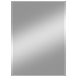 Facettenspiegel »Gennil«, rechteckig, BxH: 40 x 60 cm, silberfarben