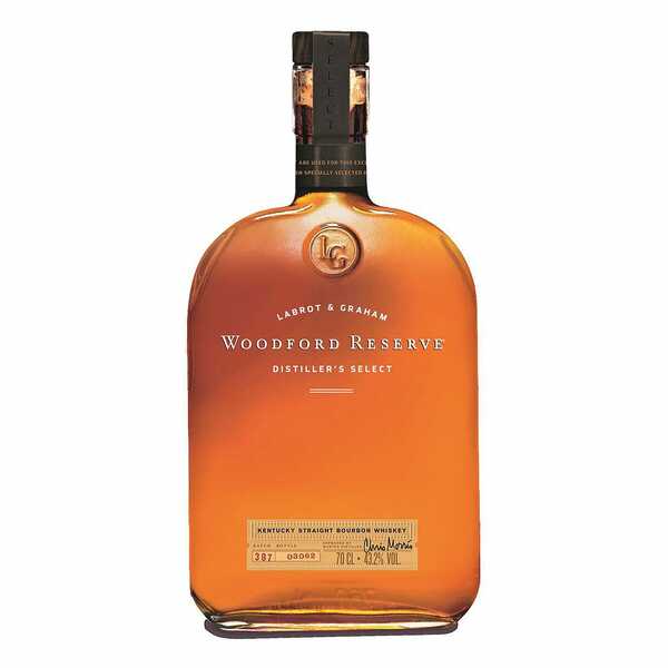 Bild 1 von Woodford Reserve Whiskey 43,2 % vol  0,7 Liter
