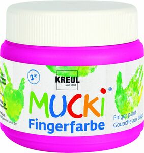 Kreul Mucki Fingerfarbe
, 
pink, 150 ml