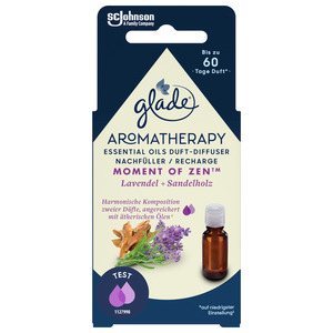 Glade Aromatherapy Essential Oils Duft-Diffuser Nachfüller - Moment of Zen
