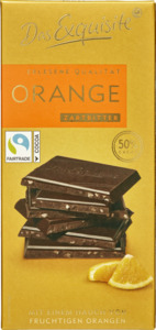 Das Exquisite Orange Zartbitter Schokolade