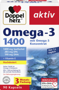 Doppelherz aktiv Omega-3 1400 Kapseln