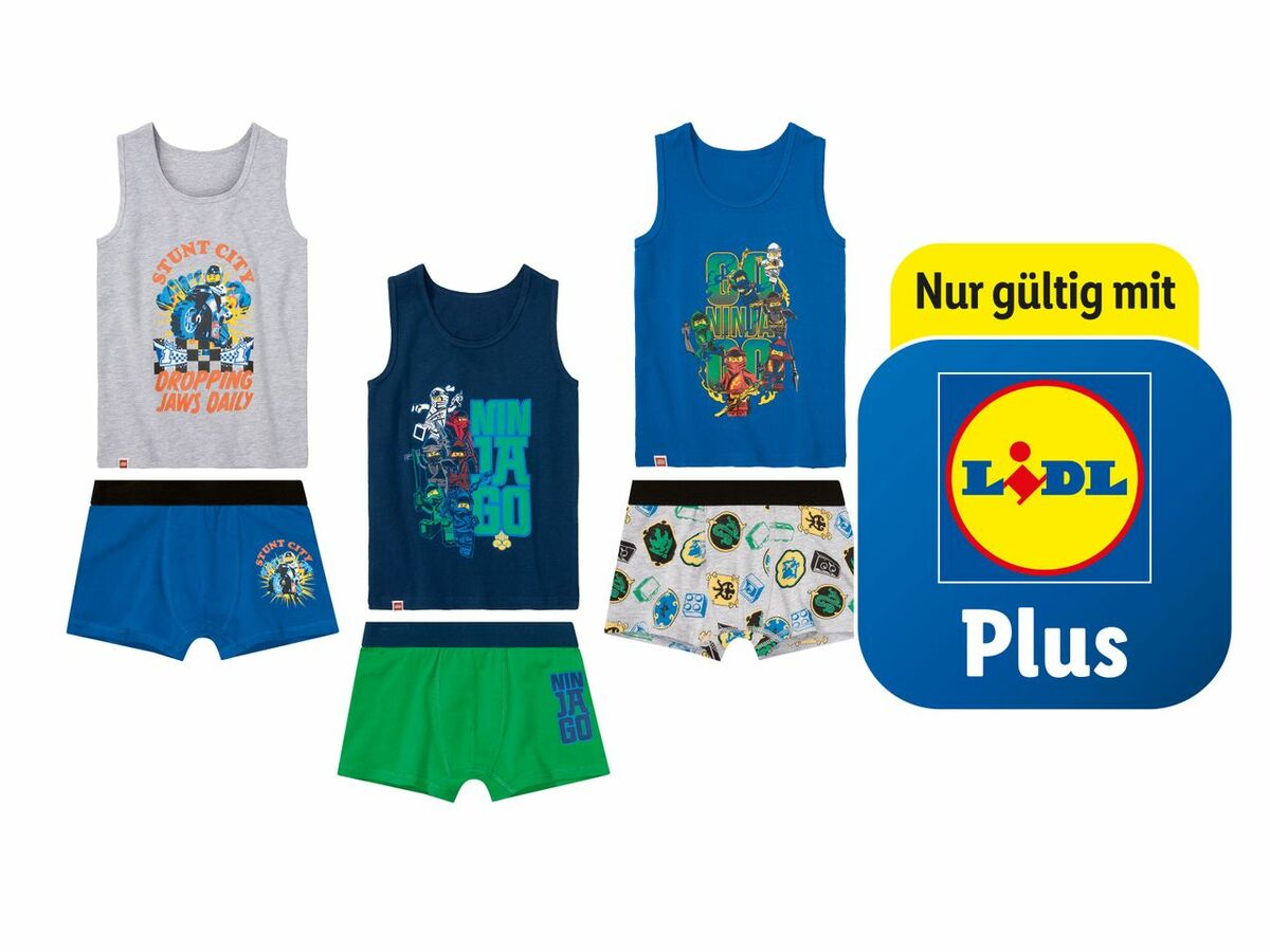 Bild 1 von LEGO® Unterwäscheset, 2-teilig, 
         Set