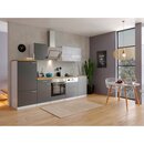 Bild 1 von Respekta Küchenzeile KB280WGS 280 cm Weiß - Grau