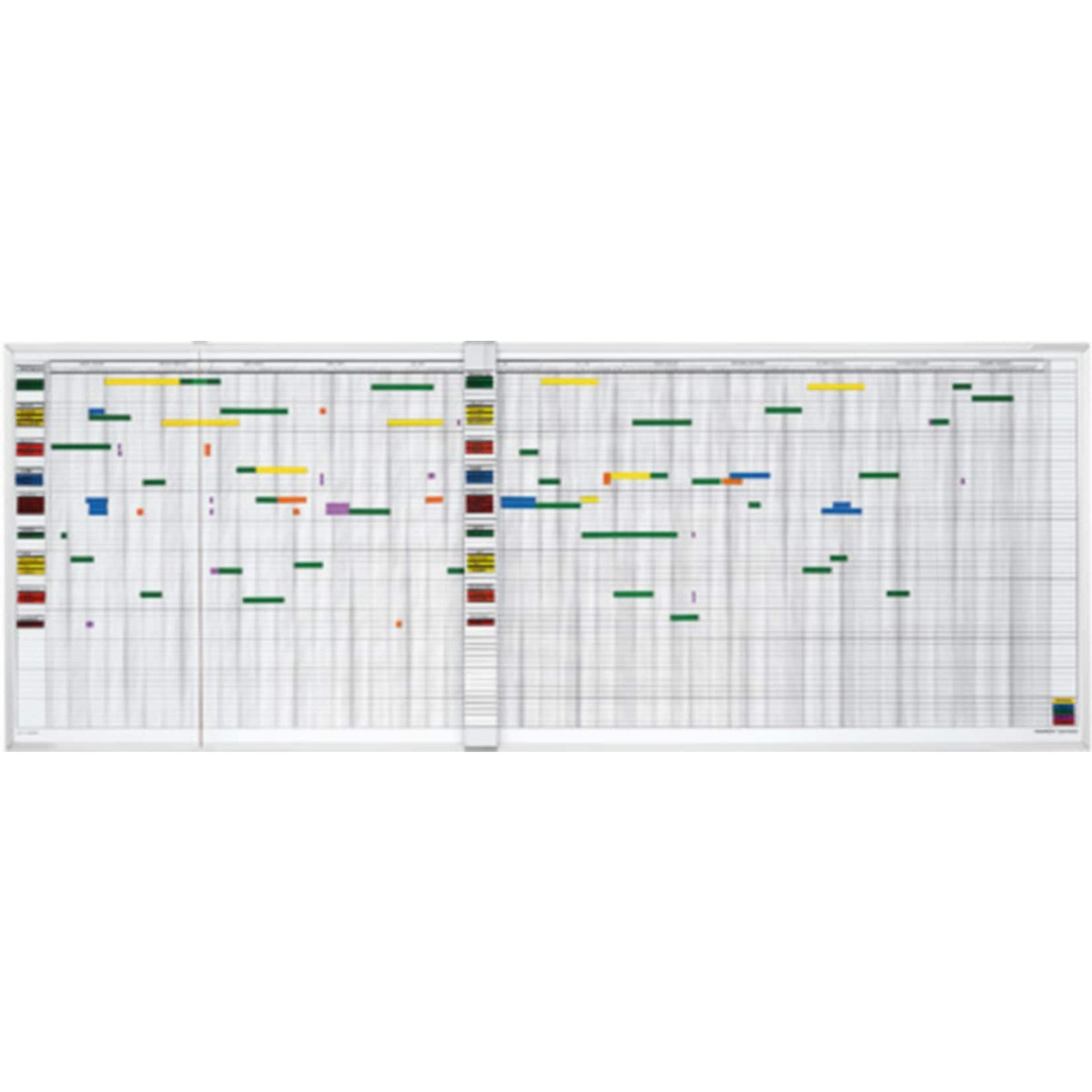 Bild 1 von magnetoplan Aktivitäten- und Urlaubsplaner, 7-Tage-Woche - 60 Mitarbeiter