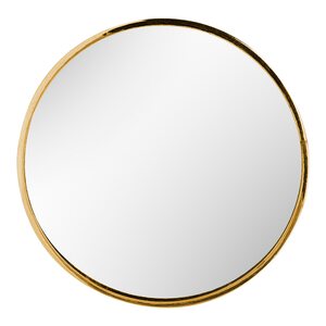 Untersetzer Spiegel, D:9,5cm, gold