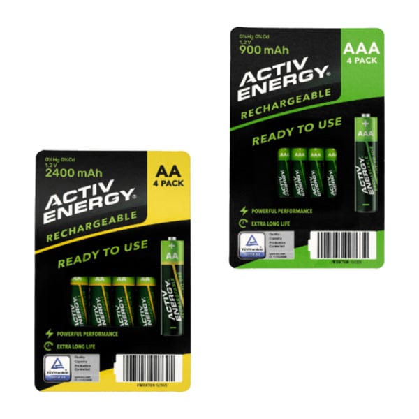 Bild 1 von ACTIV ENERGY Akkus Ready-to-Use