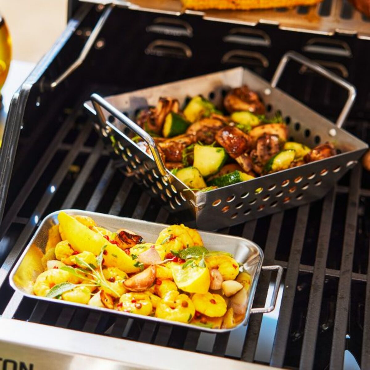 Bild 4 von BBQ Grillkorb / -pfännchen
