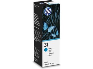 HP 31 Cyan Original Tintenflasche, 70 ml