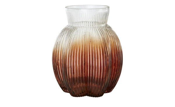 Bild 1 von Vase braun Glas  Maße (cm): H: 23  Ø: [18.0] Dekoration