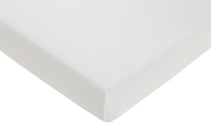 levelone Jersey-Spannbetttuch weiß 50% Baumwolle 50% Polyester Maße (cm): B: 140 Bettwaren