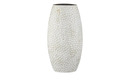 Bild 1 von Vase weiß Metall Maße (cm): B: 45 H: 24 T: 10 Dekoration
