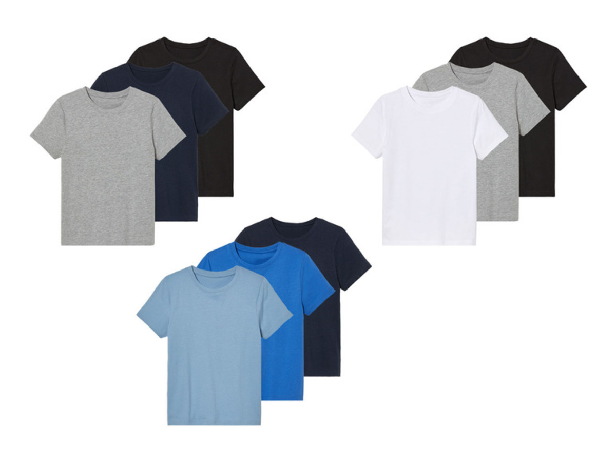 Bild 1 von pepperts!® Kinder T-Shirts, 3 Stück, mit Baumwolle