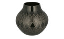 Bild 1 von Vase schwarz Steingut Maße (cm): H: 36  Ø: [41.0] Dekoration