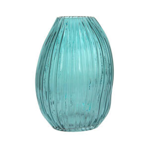 Vase  Blau  Glas
