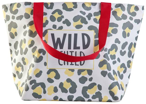 Bild 1 von Strandtasche Sunny in Weiß mit Design