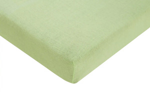 levelone Jersey-Spannbetttuch grün 50% Baumwolle 50% Polyester Maße (cm): B: 180 Bettwaren