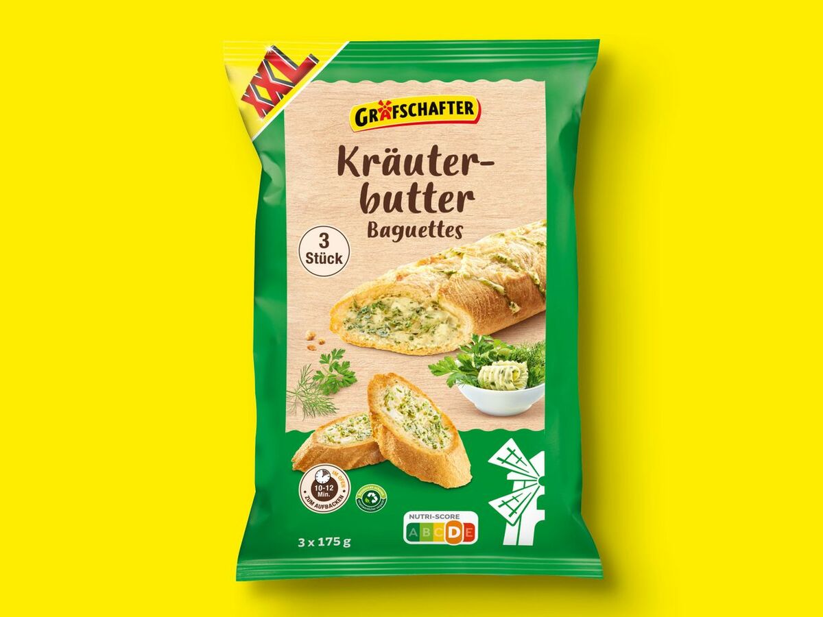 Bild 1 von Grafschafter Baguettes XXL, 
         3x 175 g