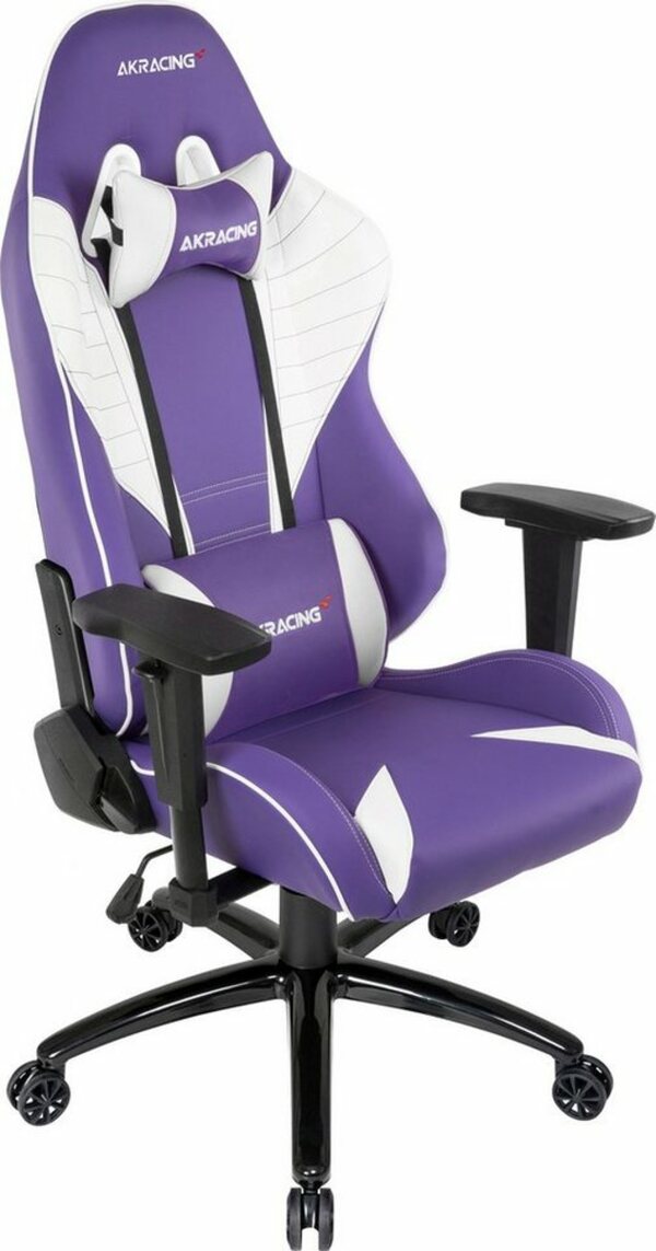 Bild 1 von AKRacing Gaming-Stuhl »"AKRACING" Core SX AK-SX-LAVENDER Gaming Stuhl, Hochwertiges Kunstleder, 3D-Armlehnen, Stahlrahmen, lila«