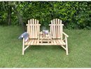Bild 1 von bellavista - Home&Garden® Gartenbank »bellavista Holzbank Timber«, mit integriertem Tisch, 153x85x101cm