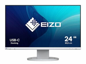 EIZO FlexScan EV2480-WT, 23,8" (60,5 cm) Office-Monitor, Full-HD, weiß