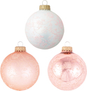 Bild 1 von Krebs Glas Lauscha Weihnachtsbaumkugel »CBK710015A«, (Set, 8 St.), mit Glitterdekor