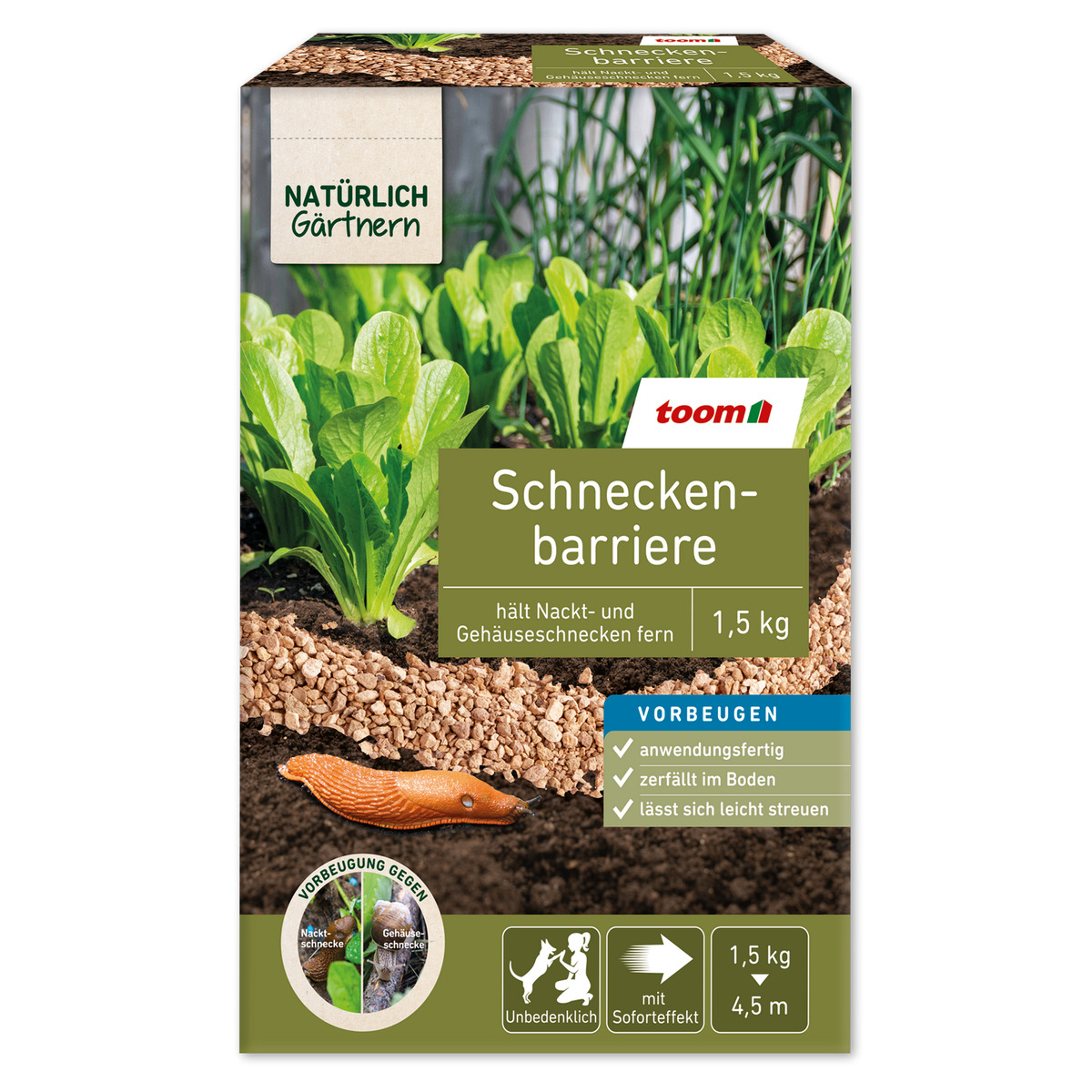 Bild 1 von Schneckenbarriere 'Natürlich Gärtnern' 1,5 kg