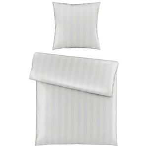 Ambiente Bettwäsche Dobby  Weiß  Textil