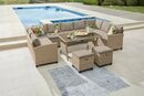 Bild 1 von KONIFERA Gartenlounge-Set »Rotterdam«, (20-tlg), 3 Sofas, 2 Hocker, Tisch 120x82 cm, Polyrattan