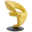 Bild 1 von Moderano Stuhl echtleder gelb, schwarz , Medino , Metall , 62x86x61 cm , pulverbeschichtet,pigmentiert , Lederauswahl, Stoffauswahl, Typenauswahl , 002408009522