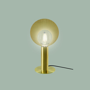 Stiltalent by toom® Tischleuchte 'Golden Reflector' gold Ø 17 cm